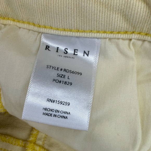 Risen Destroyed Denim Shorts - Picture 4 of 9